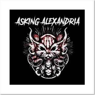 asking alexandria dark fox Posters and Art